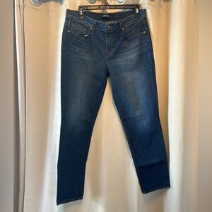 J Brand Dark Blue Straight Leg Jeans